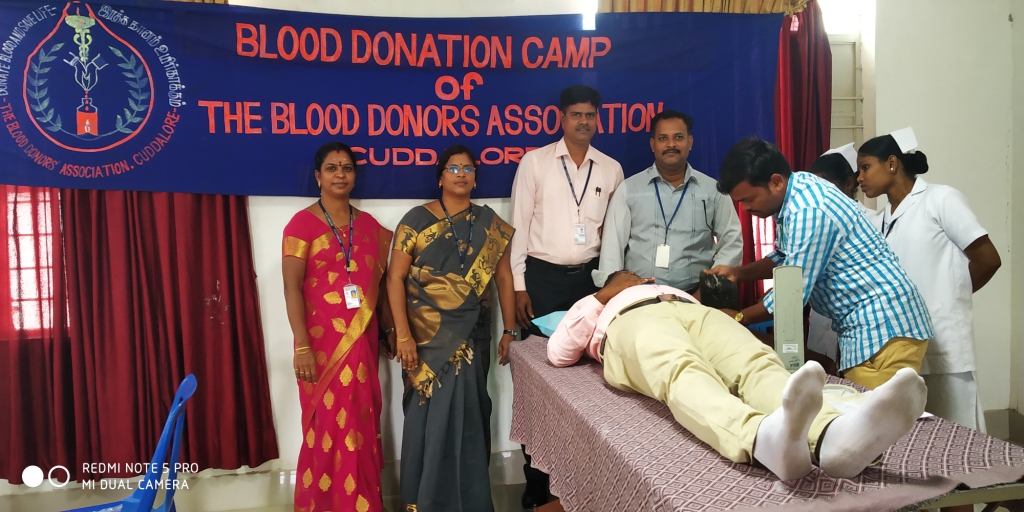 BLOOD DONATION CAMP – Best Engineering College In Tamilnadu -KCET