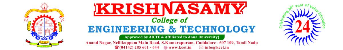 Best Engineering College in Tamilnadu -KCET