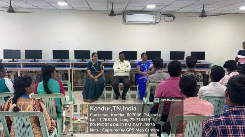 Dignitaries on the dias