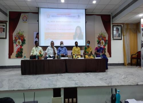 Dignitaries on the dias