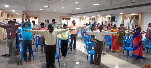 Yoga Practiced by our staff members